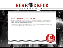 Tablet Screenshot of bearcreekonline.com